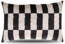 Canvello Luxury Decorative Black & White Throw Pillow | 16 x 24 in (40 x 60 cm)