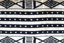 Canvello Luxury Decorative Black & White Throw Pillow | 16 x 24 in (40 x 60 cm)