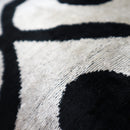 Canvello Luxury Decorative Black White Throw Pillow | 16 x 24 in (40 x 60 cm)