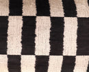 Canvello Luxury Decorative Black & White Throw Pillow | 16 x 24 in (40 x 60 cm)