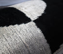 Canvello Luxury Decorative Black White Throw Pillow | 16 x 24 in (40 x 60 cm)