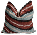 Canvello Luxury Decorative Brown Gray Throw Pillows | 16 x 16 in (40 x 40 cm)