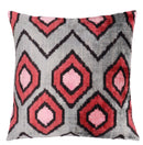 Canvello Luxury Decorative Gray Square Pillows | 16 x 16 in (40 x 40 cm)