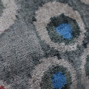 Canvello Luxury Gray Blue Dot Decorative Pillows - 16x16 inch
