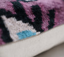 Canvello Luxury Pink Purple Evil Eye Pillow for Couch | 16 x 24 in (40 x 60 cm)