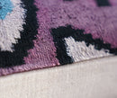 Canvello Luxury Pink Purple Evil Eye Pillow for Couch - 16x16 inch