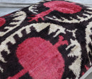 Canvello Luxury Red Pomegranate Velvet Throw Pillows - 16x24 in