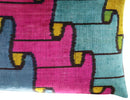 Canvello Multi Color Rainbow Handmade 16x24 Silk Velvet Pillow, Organic Veg Dyed, Down/Feather Filled