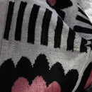 Canvello Pink Black White  Pillows With Luxury Decorative Cover - 16x16 in
