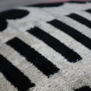 Canvello Pink Black White  Pillows With Luxury Decorative Cover - 16x16 in
