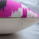 Canvello Pure Silk Dark Pink Throw Pillows - 16x16 inch