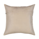 Canvello Safari Chevron L. Brown Cowhide 17" Decorative Throw Pillow