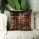 Canvello Silk Velvet Black Decorative Pillows - 20 x 20 in (50 x 50 cm)