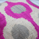 Canvello Silk Velvet Dark Pink Throw Pillows - 16"x16"
