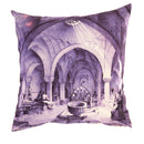 Canvello Silkroad Architecture Isfahan Throw Pillow - 16' X 16'