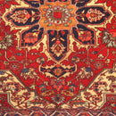 Canvello Silkroad Heriz Design Pillow - 20' X 20'