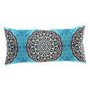 Canvello Silkroad Tile Velvet Pillow 15"X 30"