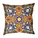 Canvello Silkroad Tile Velvet Pillow 16' X 16'