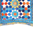 Canvello Silkroad Tile Velvet Pillow 16' X 16'