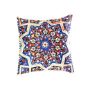 Canvello Silkroad Tile Velvet Pillow 16' X 16'