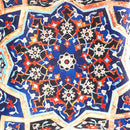 Canvello Silkroad Tile Velvet Pillow 16' X 16'