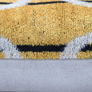 Canvello Soft Velvet Silk Gold Bkack Couch Cushion with Fown Insert - 16x24