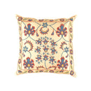 Canvello Suzani Turkish Beige Throw Pillows - TS 6