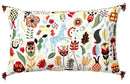 Canvello Swedish Embroidered Throw Pillows - 16x26