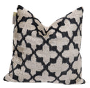 Canvello Throw Back Blavk & White Cushion For Sofa | 16 x 16 in (40 x 40 cm)