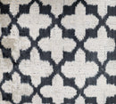 Canvello Throw Back Blavk & White Cushion For Sofa | 16 x 16 in (40 x 40 cm)