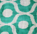 Canvello Throw Luxury Velvet Green Pillow | 16 x 16 in (40 x 40 cm)