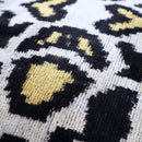 Canvello Tiger Print Black Pillows For Couch - 16x16 inch