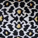 Canvello Tiger Print Black Velvet Throw Pillows - 16x24