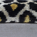 Canvello Tiger Print Black Velvet Throw Pillows - 16x24