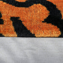 Canvello Tiger Print Burnt Orange Throw Pillow | 16x24 | 16x16 |Set of 2|