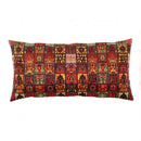 Canvello Traditional Design Velvet Pillow - 15" X 30'"