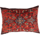 Canvello Traditional KAZAK Design Velvet Pillow - 20" X 26"
