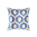 Canvello Turkish Blue Farmhouse Throw Pillows - TI 91