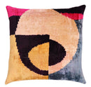 Canvello Unique Beige Gray And Gold Pillows - 20x20 in
