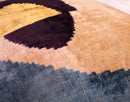 Canvello Unique Beige Gray And Gold Pillows - 20x20 in