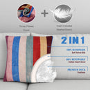 Canvello Unique Colorful Pillows For Sofa | 20x20 in