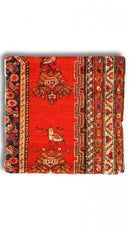 Canvello Vintage Hand Knotted Farahan Rug Pillow - 20"