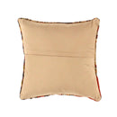 Canvello Vintage Hand Knotted Rust Throw Pillow