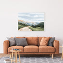 "Canyon Ridge Road I" Art Print