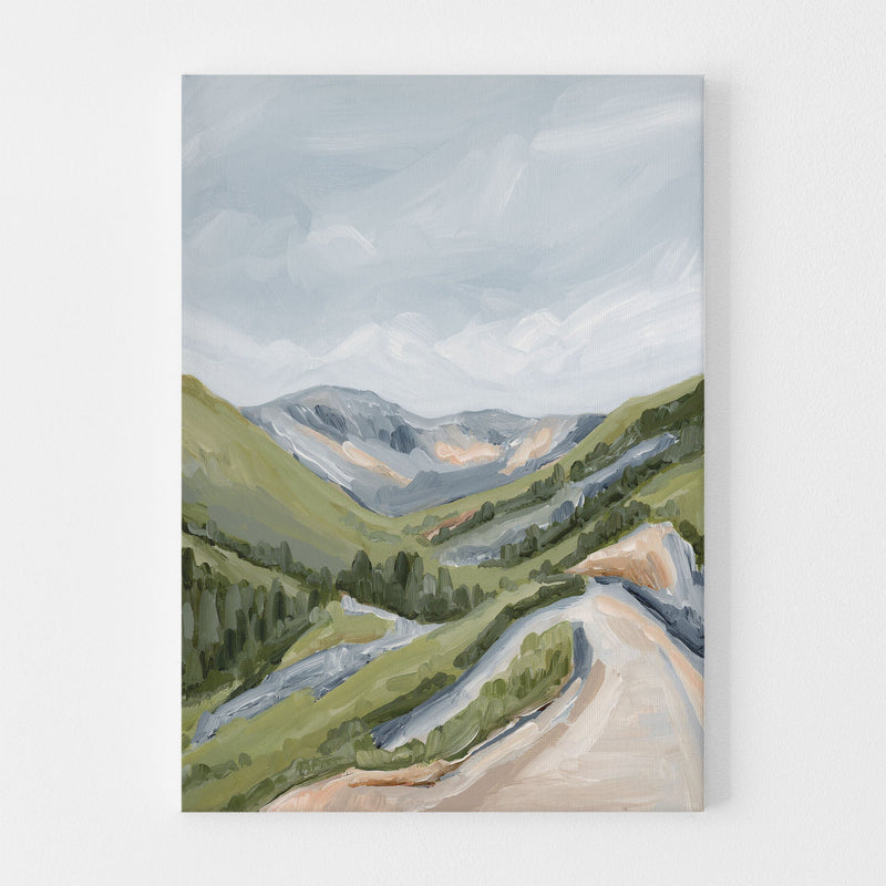 "Canyon Ridge Trail" Art Print