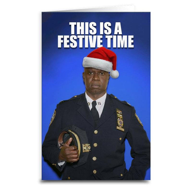 Captain Holt Christmas Card