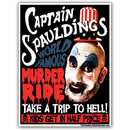 Captain Spaulding's Murder Ride Sticker