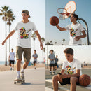Capybara Graphic T Shirt Capy Styles Streetwear Skating Casual Tee