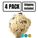 Caramel Chocolate Chunk Oat Milk Ice Cream | Pack of 4 | One Pint | Shipping Included | eCreamery