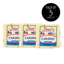 Caraway Cheese Block | Pack of 3 | 8 oz | Jisa's Farmstead Cheese